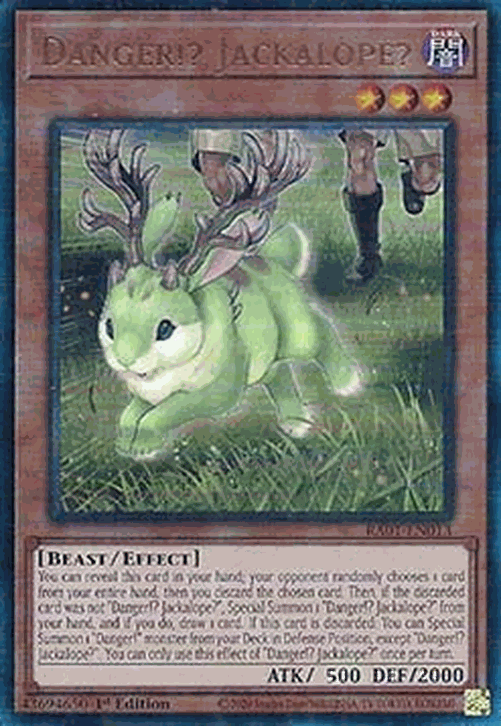 Danger!? Jackalope? (V.7 - Ultimate Rare)