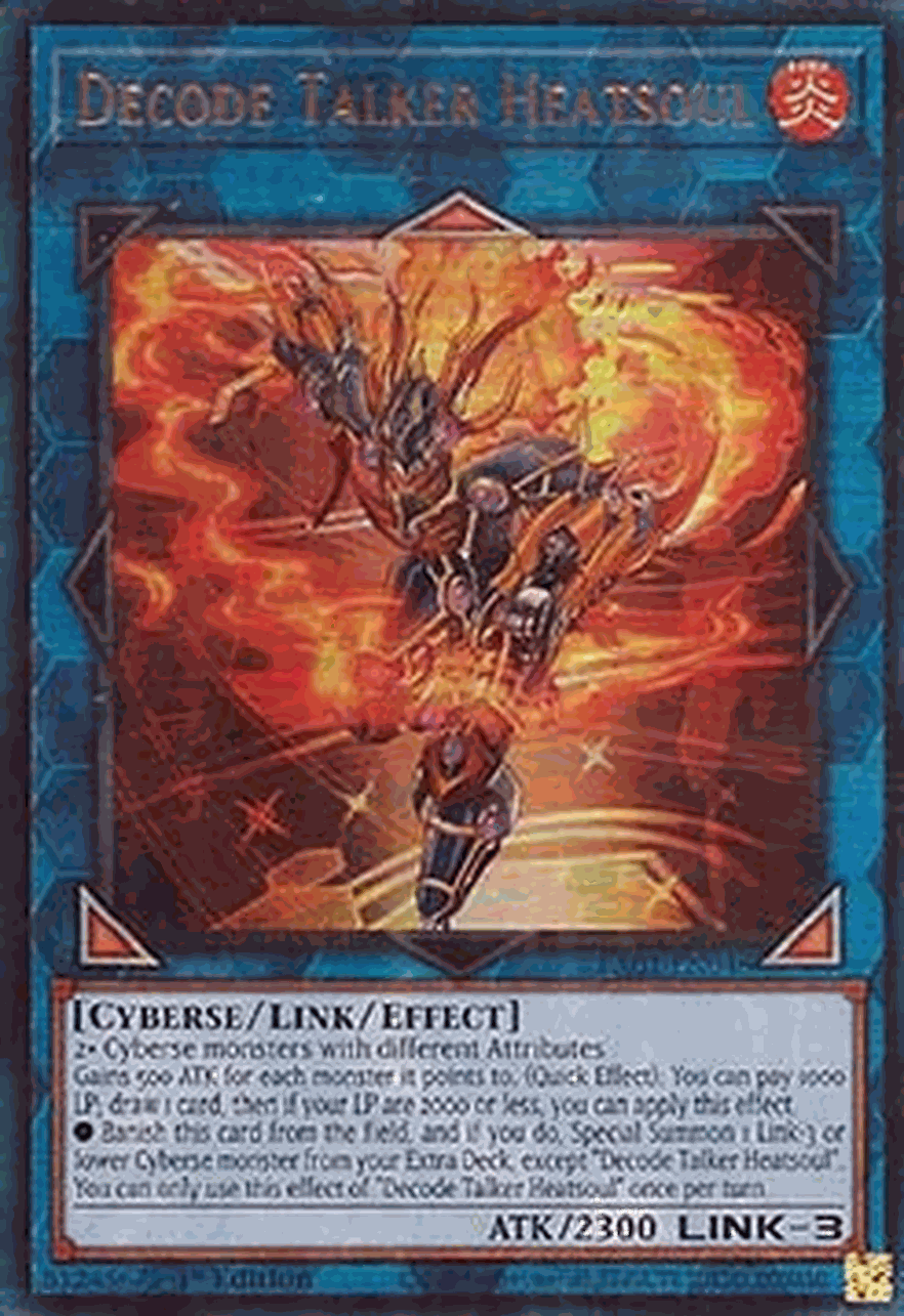 Decode Talker Heatsoul (V.7 - Ultimate Rare)