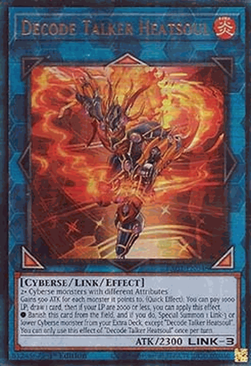 Decode Talker Heatsoul (V.7 - Ultimate Rare)