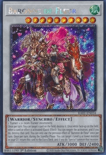Baronne de Fleur (V.4 - Platinum Secret Rare)