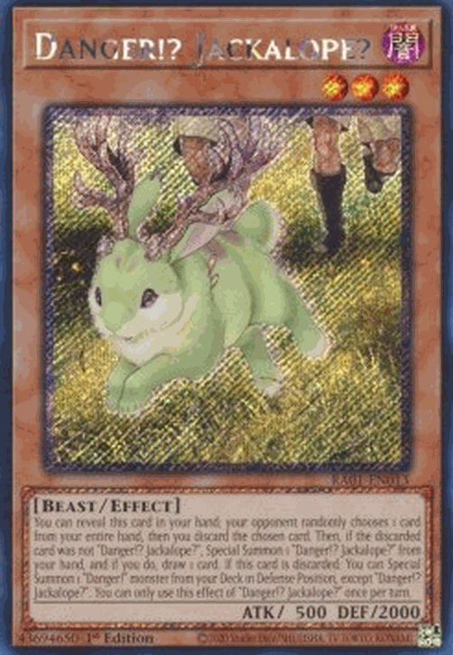 Danger!? Jackalope? (V.4 - Platinum Secret Rare)