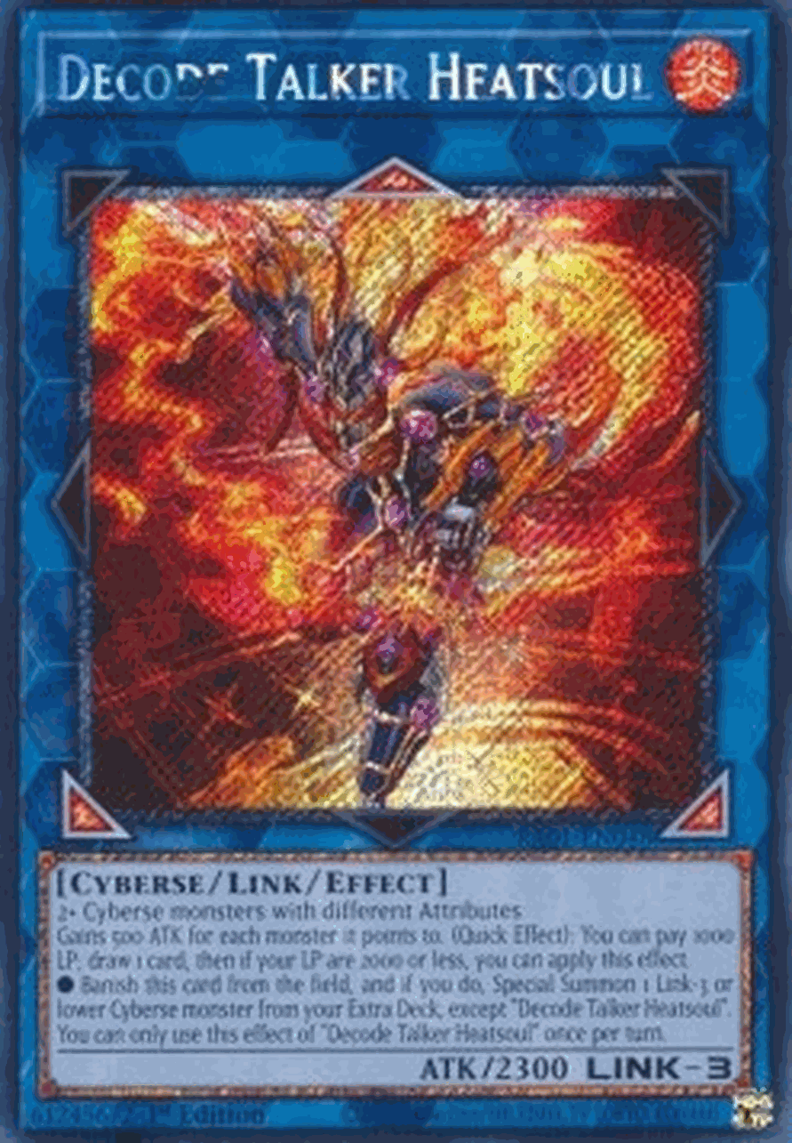 Decode Talker Heatsoul (V.4 - Platinum Secret Rare)