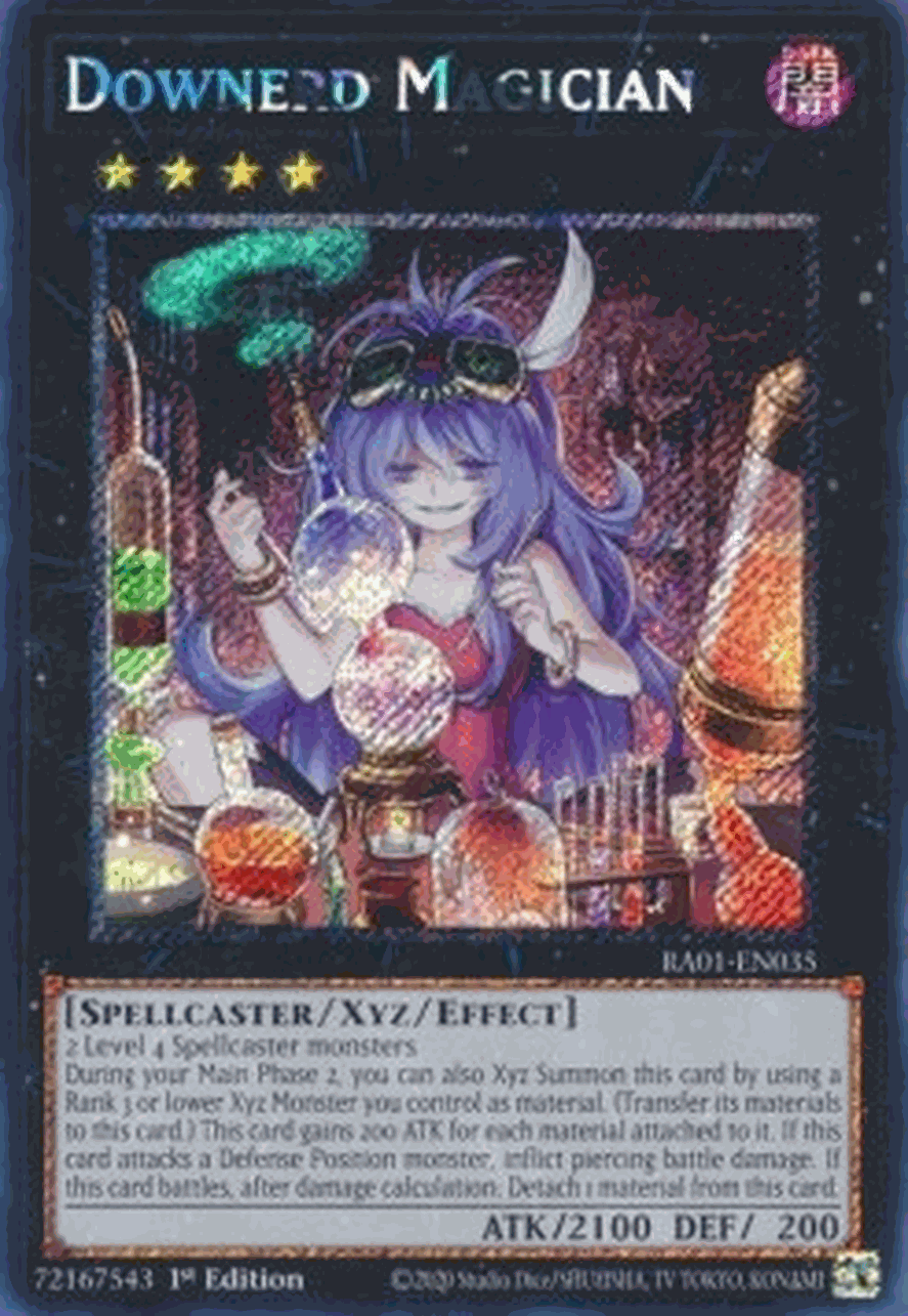 Downerd Magician (V.4 - Platinum Secret Rare)