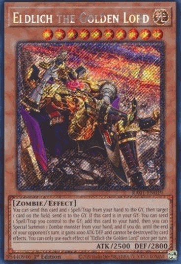 Eldlich the Golden Lord (V.11 - Platinum Secret Rare)