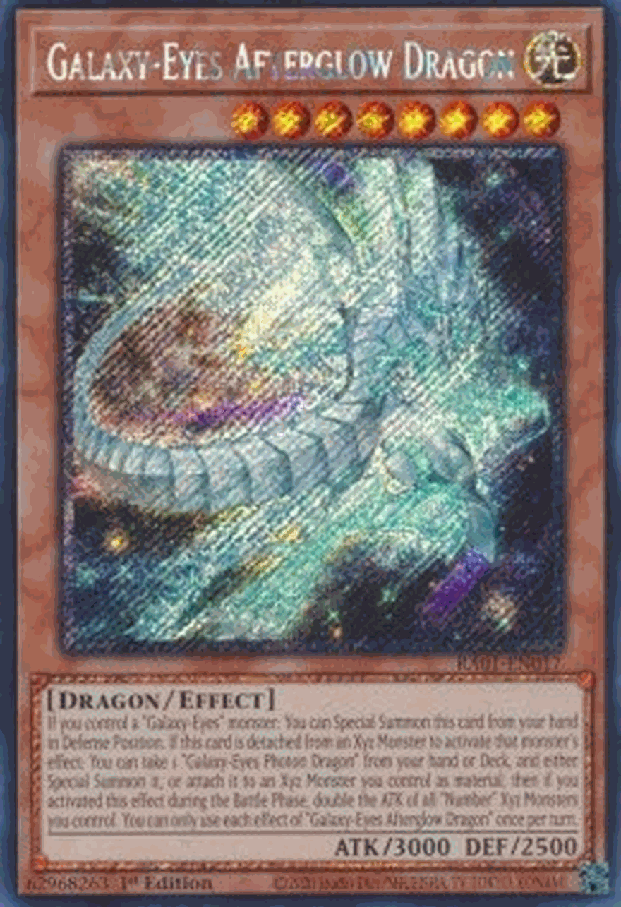 Galaxy-Eyes Afterglow Dragon (V.4 - Platinum Secret Rare)