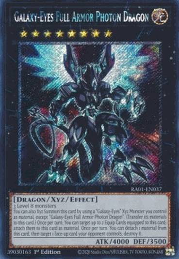 Galaxy-Eyes Full Armor Photon Dragon (V.4 - Platinum Secret Rare)