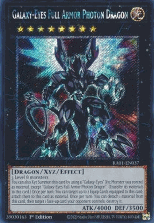 Galaxy-Eyes Full Armor Photon Dragon (V.4 - Platinum Secret Rare)