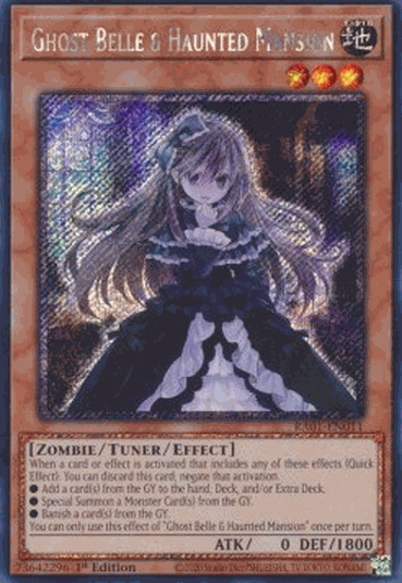 Ghost Belle & Haunted Mansion (V.4 - Platinum Secret Rare)