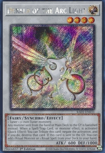 Herald of the Arc Light (V.4 - Platinum Secret Rare)