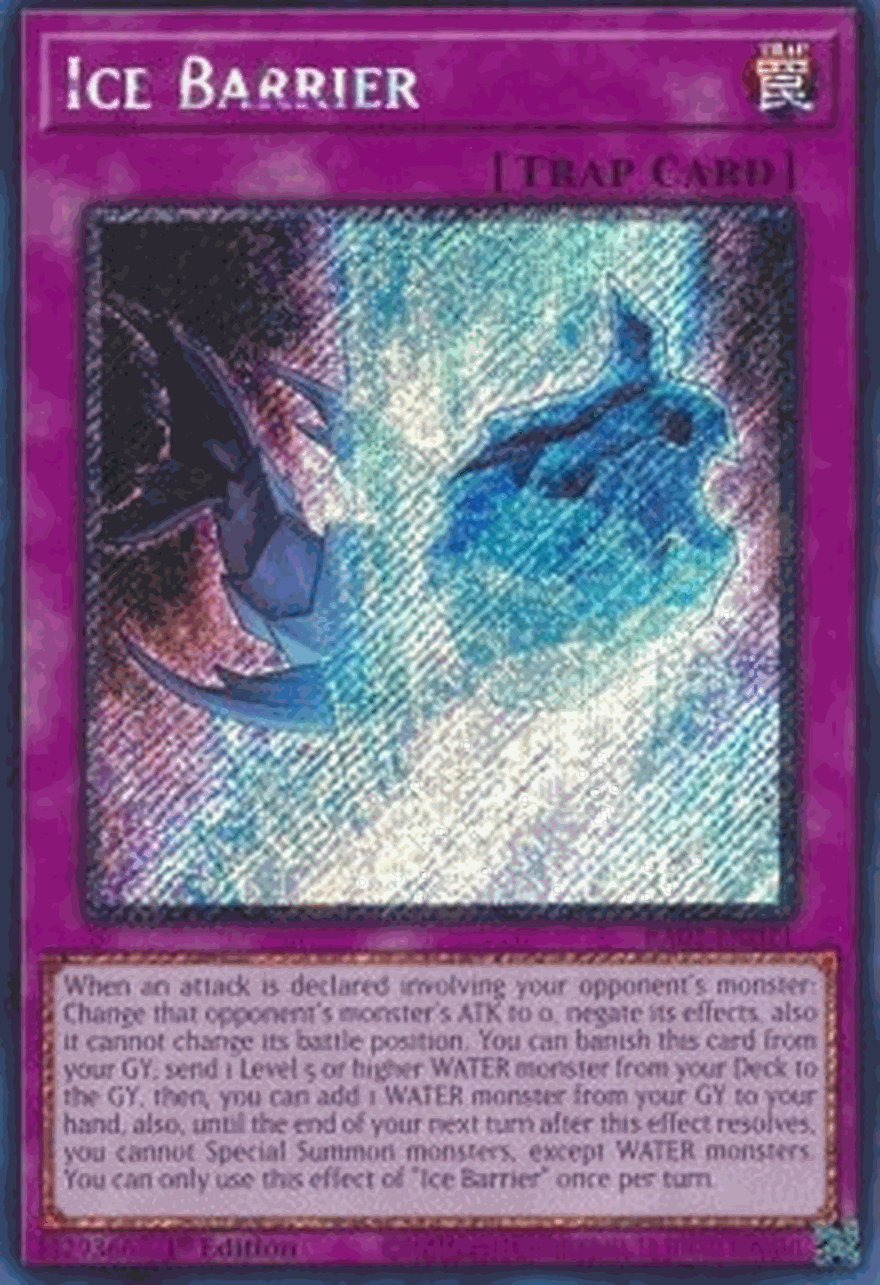 Ice Barrier (V.4 - Platinum Secret Rare)