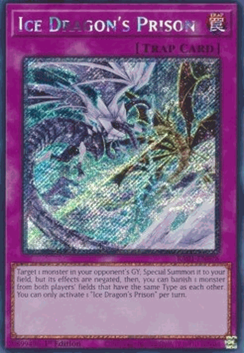 Ice Dragon’s Prison (V.4 - Platinum Secret Rare)