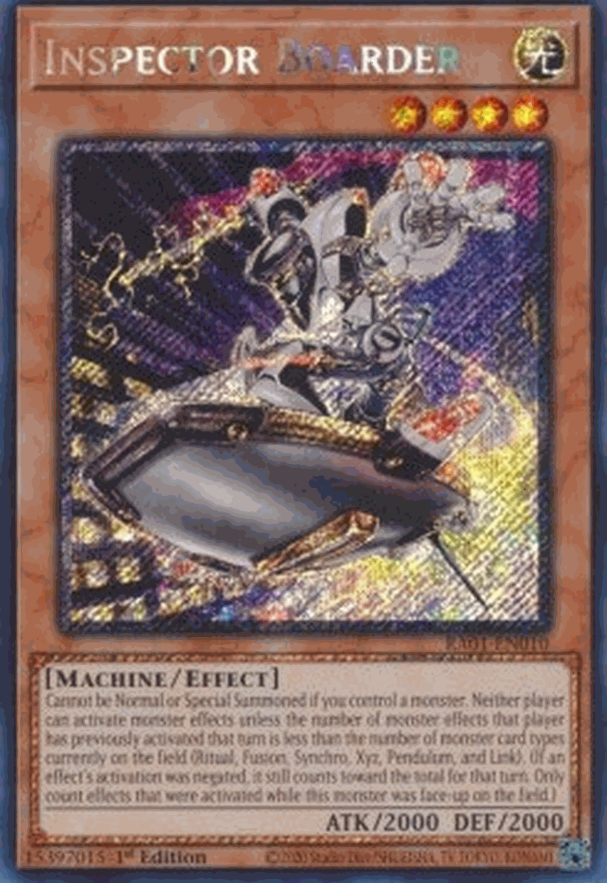Inspector Boarder (V.4 - Platinum Secret Rare)
