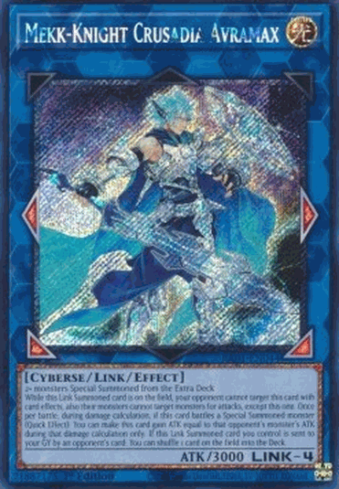 Mekk-Knight Crusadia Avramax (V.4 - Platinum Secret Rare)