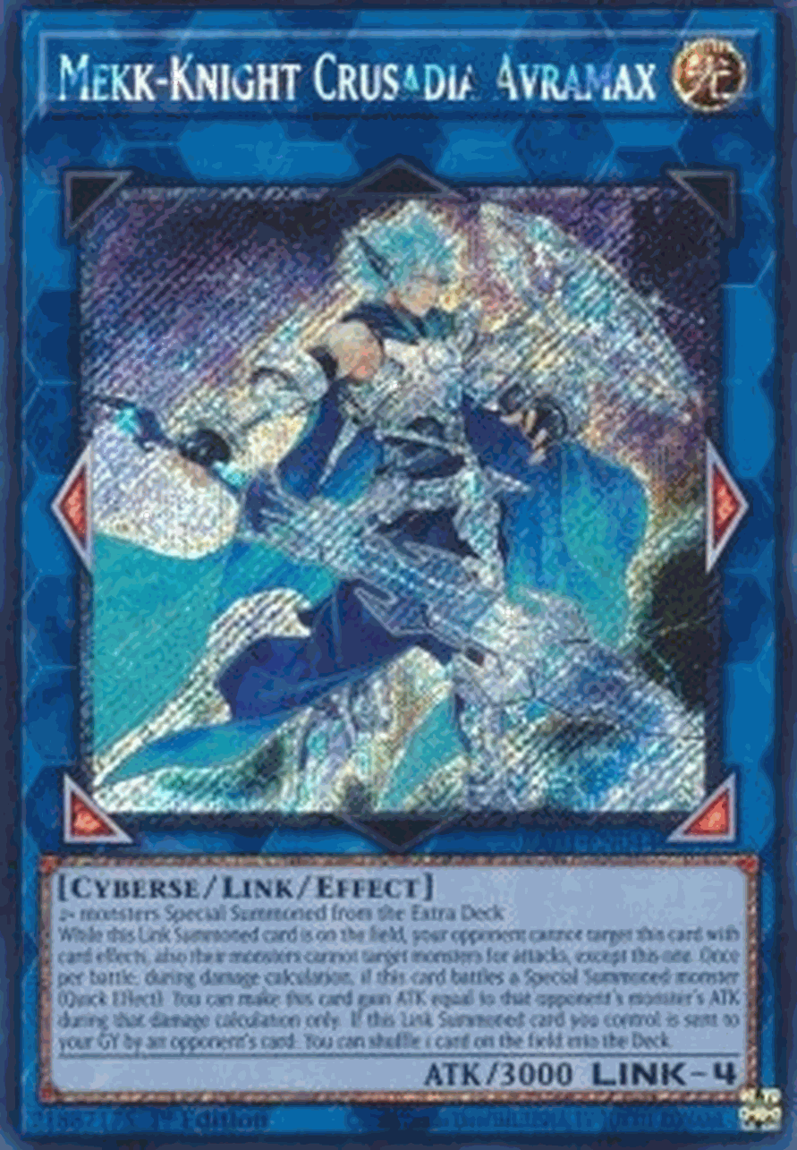 Mekk-Knight Crusadia Avramax (V.4 - Platinum Secret Rare)