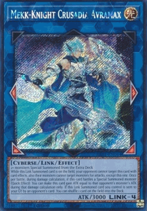 Mekk-Knight Crusadia Avramax (V.4 - Platinum Secret Rare)