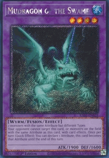 Mudragon of the Swamp (V.4 - Platinum Secret Rare)