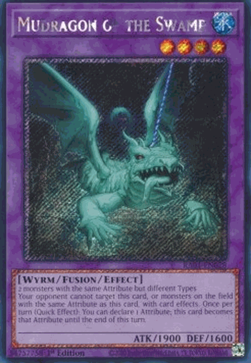 Mudragon of the Swamp (V.4 - Platinum Secret Rare)