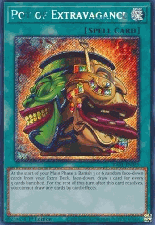 Pot of Extravagance (V.4 - Platinum Secret Rare)