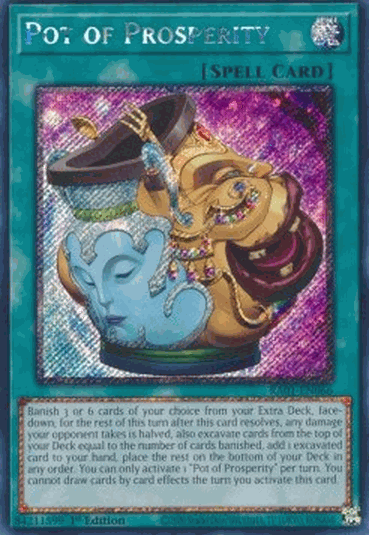 Pot of Prosperity (V.4 - Platinum Secret Rare)
