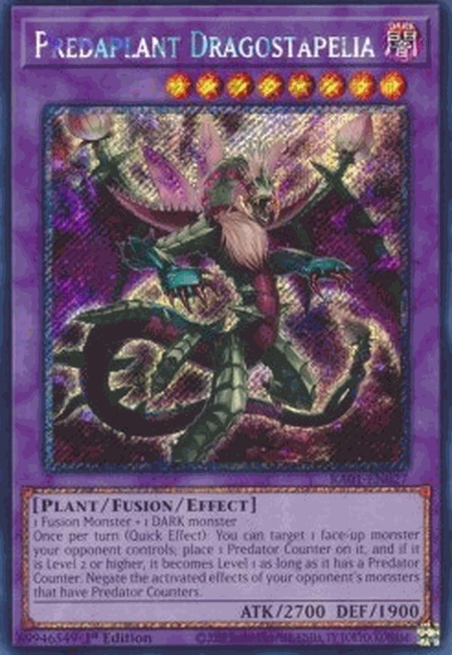 Predaplant Dragostapelia (V.4 - Platinum Secret Rare)