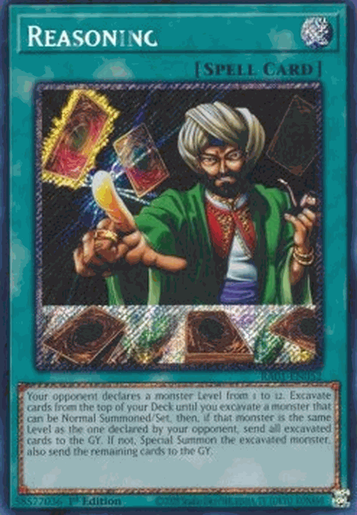 Reasoning (V.4 - Platinum Secret Rare)