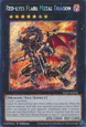Red-Eyes Flare Metal Dragon (V.4 - Platinum Secret Rare)