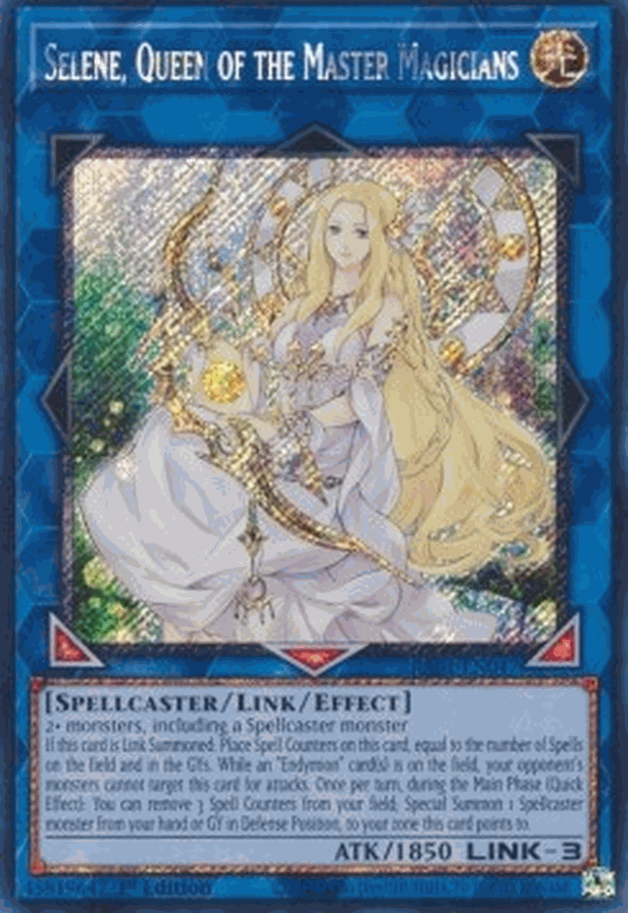 Selene, Queen of the Master Magicians (V.4 - Platinum Secret Rare)