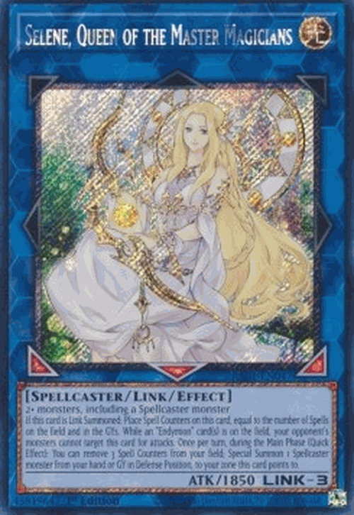 Selene, Queen of the Master Magicians (V.4 - Platinum Secret Rare)