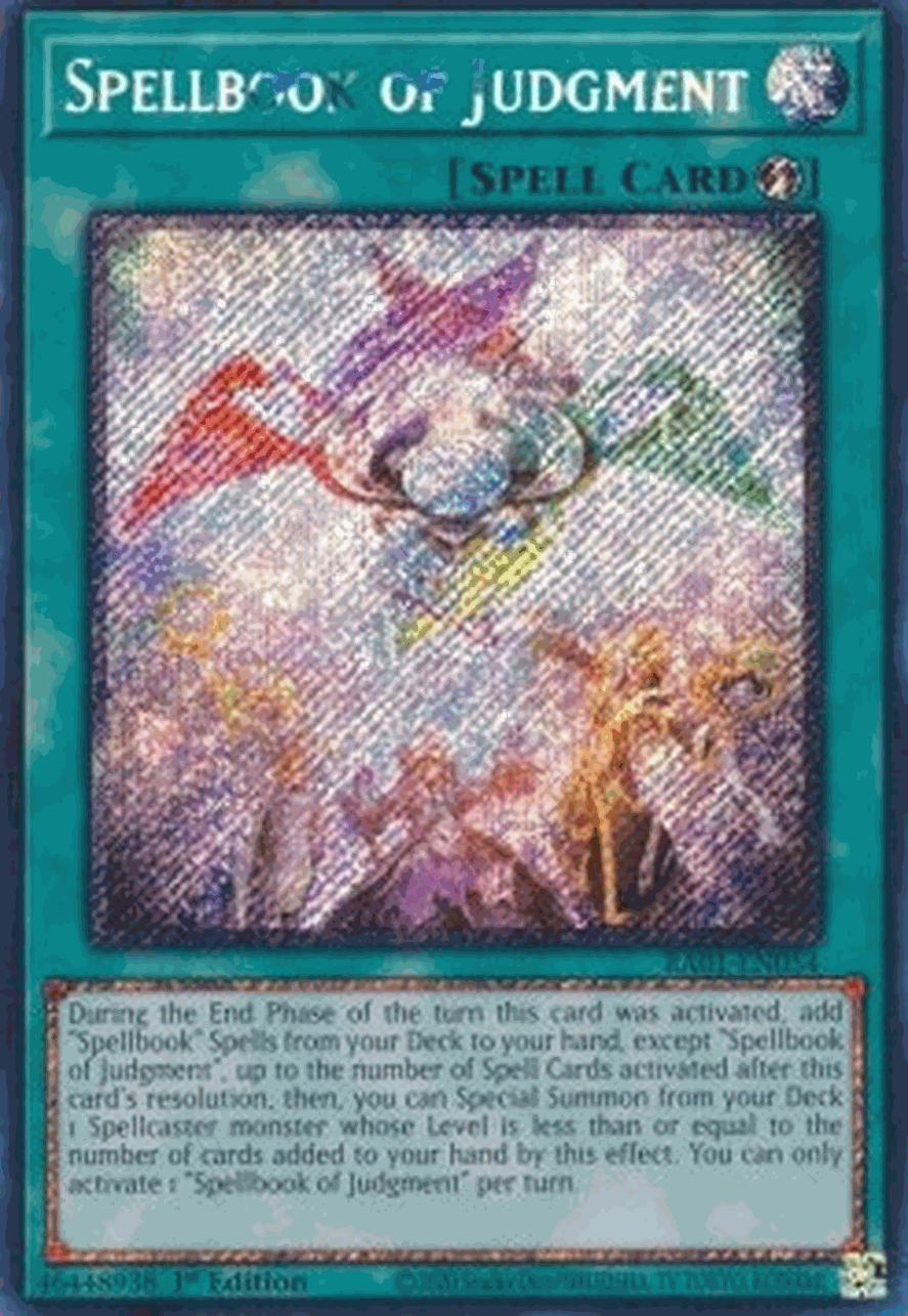 Spellbook of Judgment (V.4 - Platinum Secret Rare)