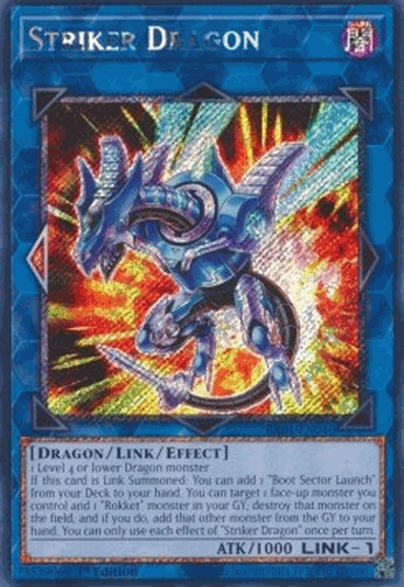 Striker Dragon (V.4 - Platinum Secret Rare)