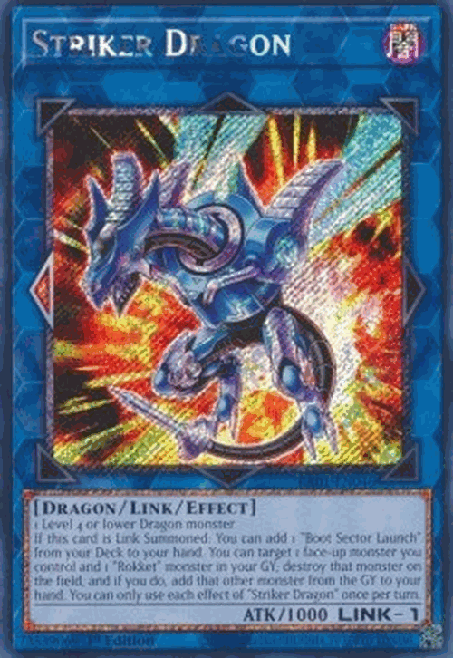 Striker Dragon (V.4 - Platinum Secret Rare)