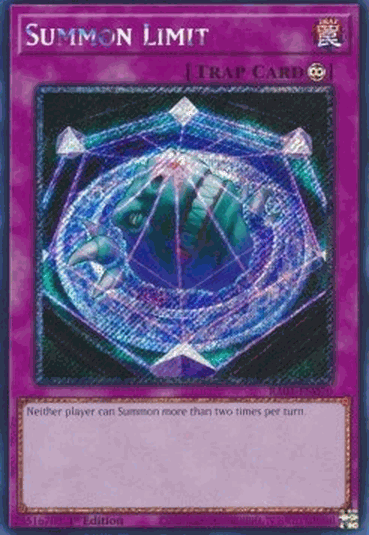 Summon Limit (V.4 - Platinum Secret Rare)