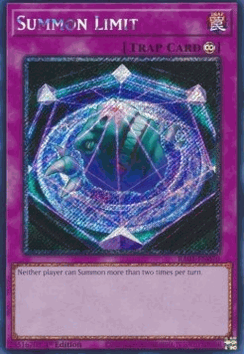 Summon Limit (V.4 - Platinum Secret Rare)