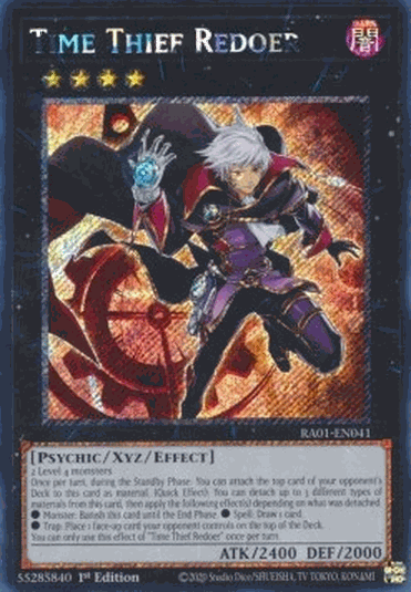 Time Thief Redoer (V.4 - Platinum Secret Rare)