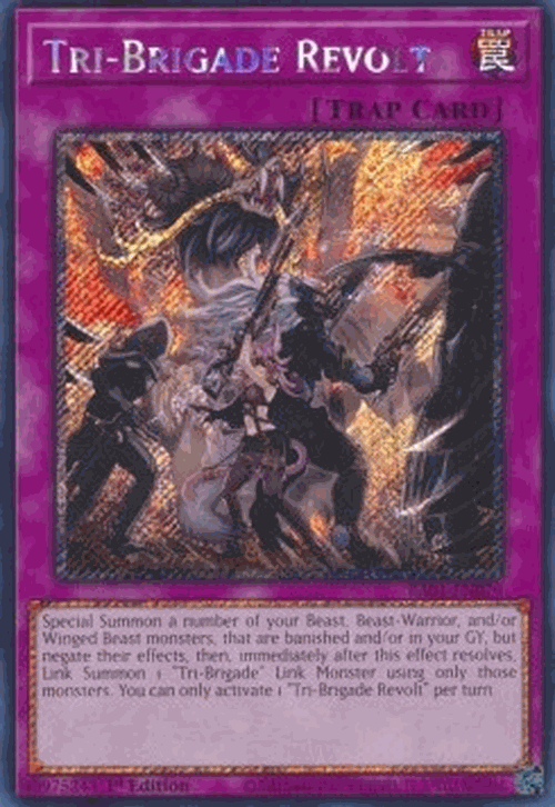 Tri-Brigade Revolt (V.4 - Platinum Secret Rare)
