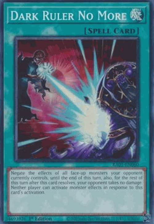 Dark Ruler No More (V.1 - Super Rare)