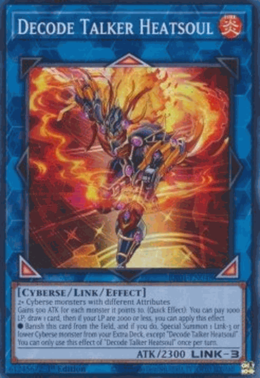 Decode Talker Heatsoul (V.1 - Super Rare)