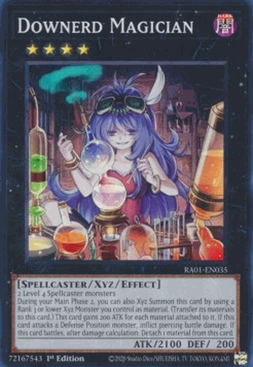 Downerd Magician (V.1 - Super Rare)