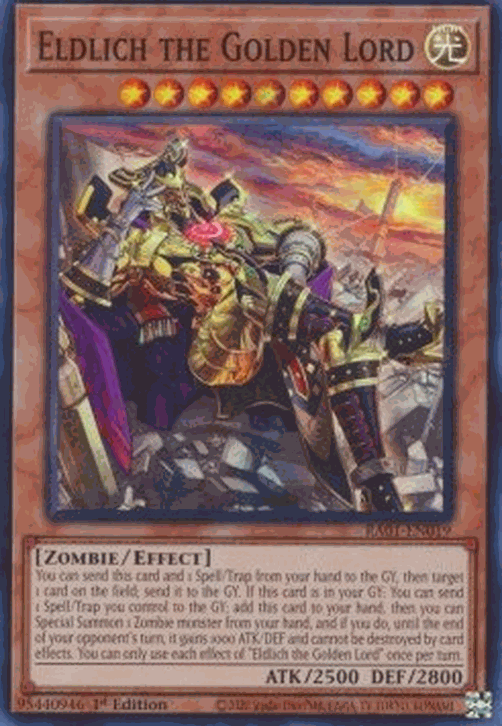 Eldlich the Golden Lord (V.8 - Super Rare)