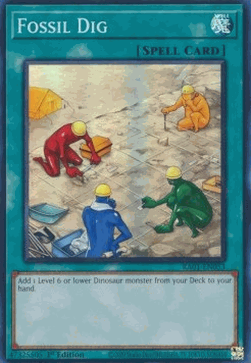 Fossil Dig (V.1 - Super Rare)