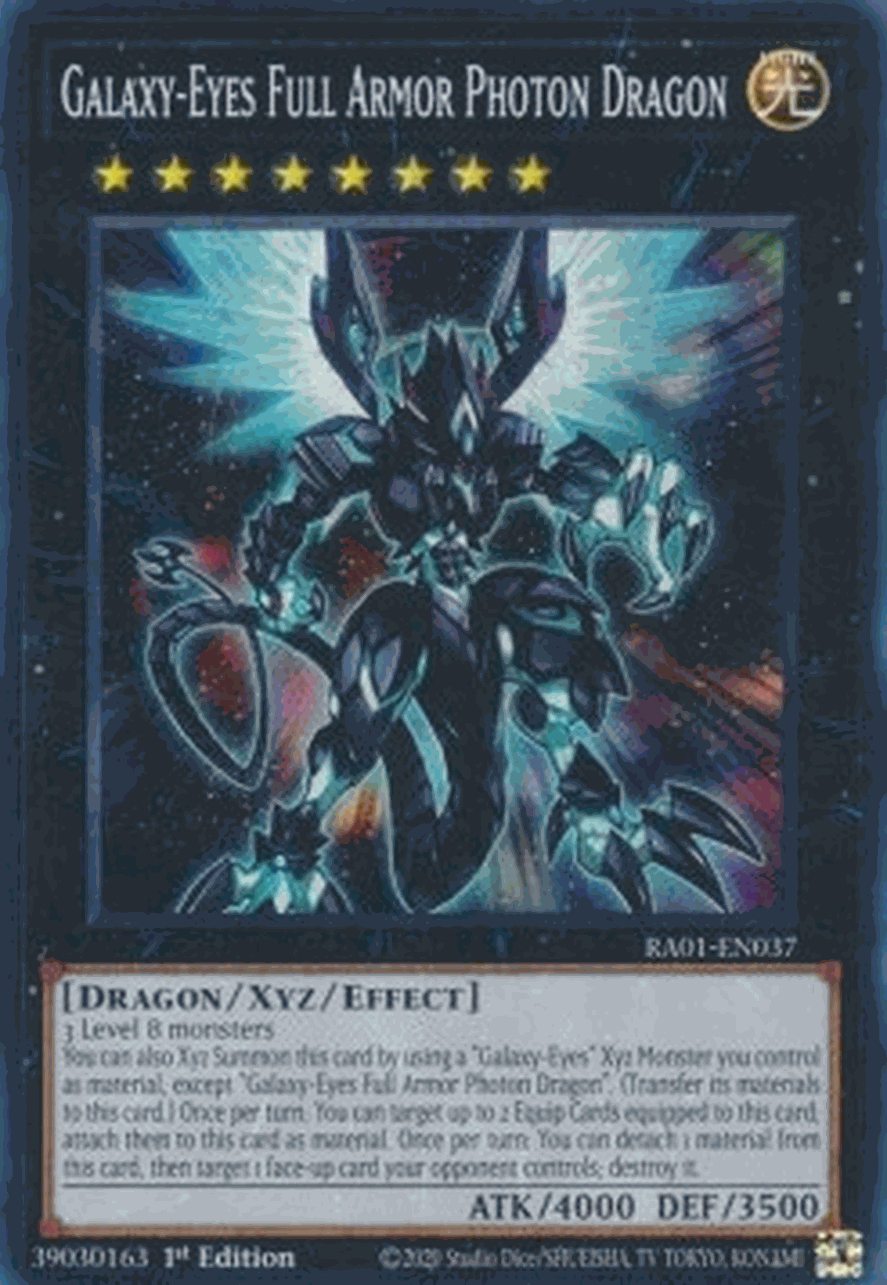 Galaxy-Eyes Full Armor Photon Dragon (V.1 - Super Rare)