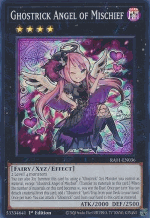 Ghostrick Angel of Mischief (V.1 - Super Rare)