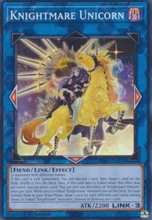 Knightmare Unicorn (V.8 - Super Rare)