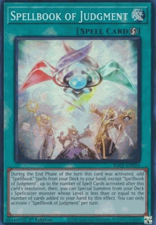 Spellbook of Judgment (V.1 - Super Rare)