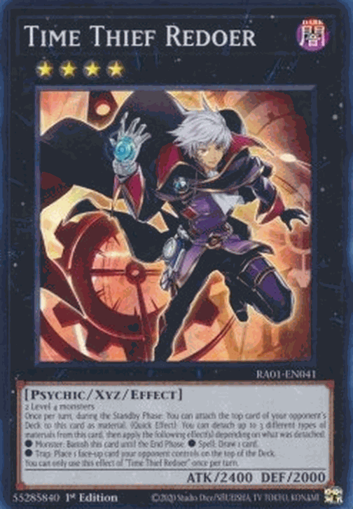 Time Thief Redoer (V.1 - Super Rare)