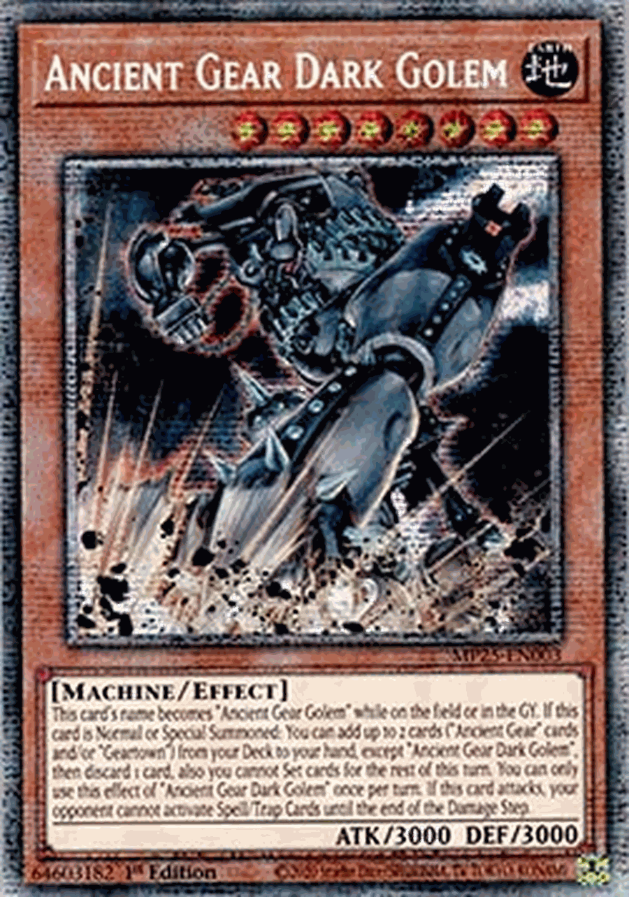 Ancient Gear Dark Golem