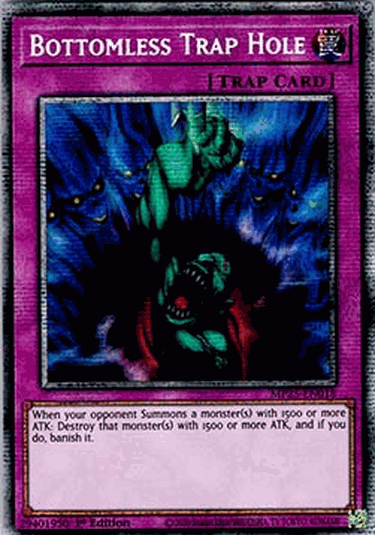 Bottomless Trap Hole
