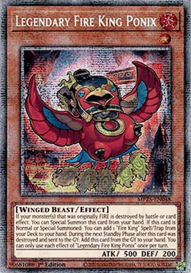 Legendary Fire King Ponix