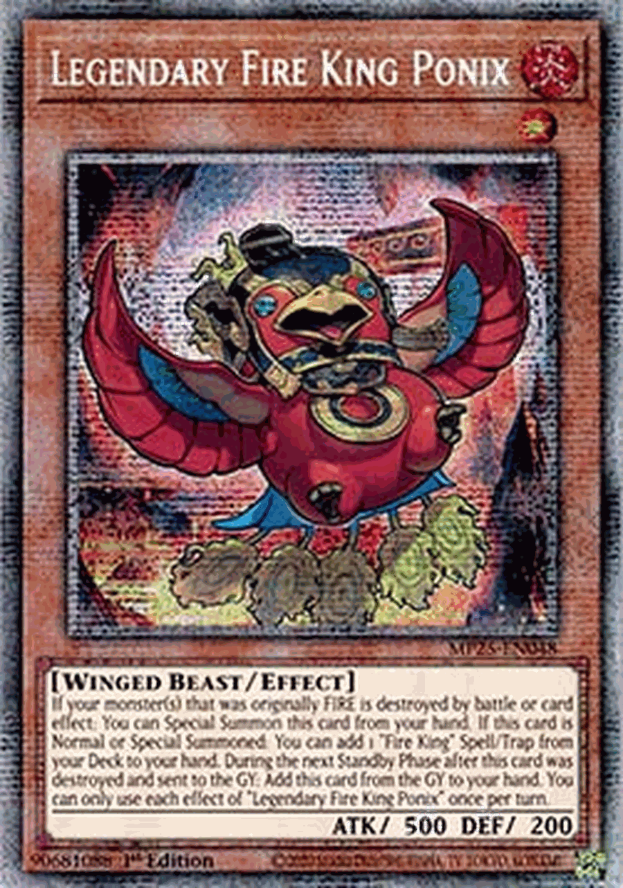 Legendary Fire King Ponix