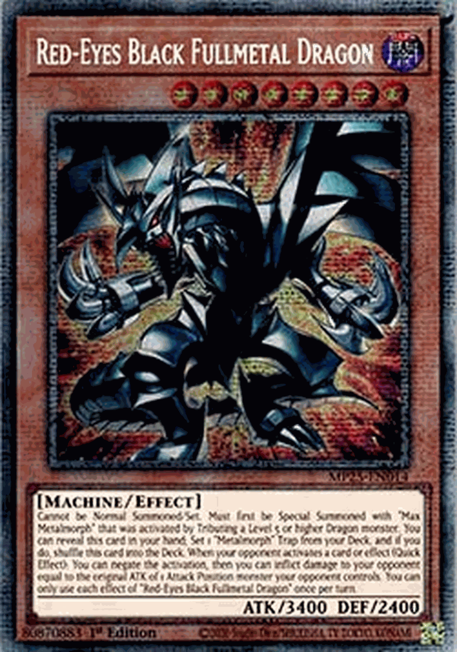 Red-Eyes Black Fullmetal Dragon